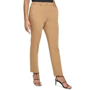 DKNY Women's Essex Low-Rise Straight-Leg Pants 14